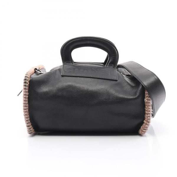 Dior Black Canvas Saddle