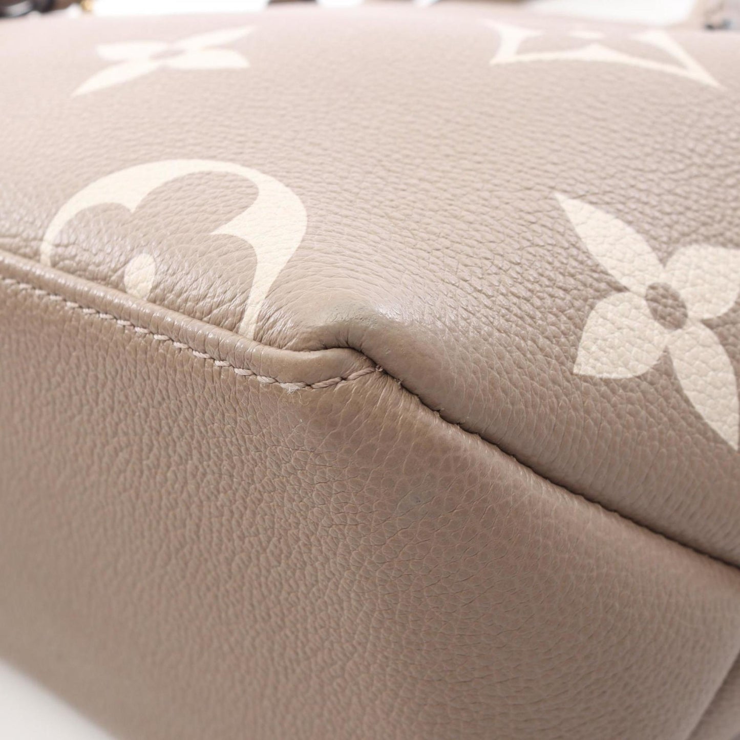 Louis Vuitton Brown Leather Palais