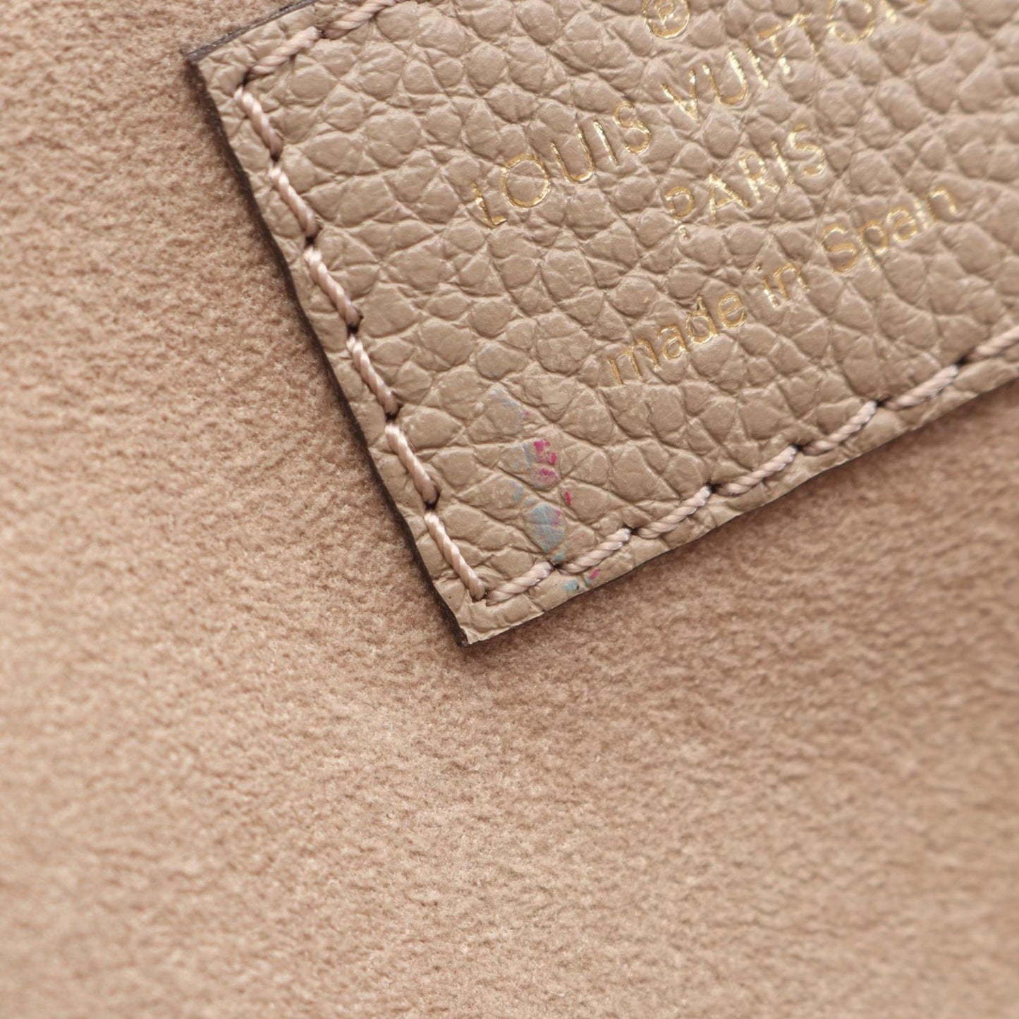 Louis Vuitton Brown Leather Palais