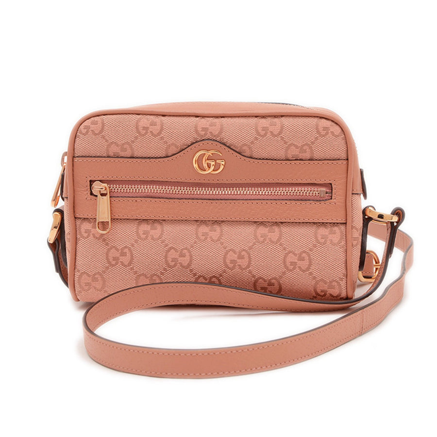 Gucci Pink Canvas Gg Marmont
