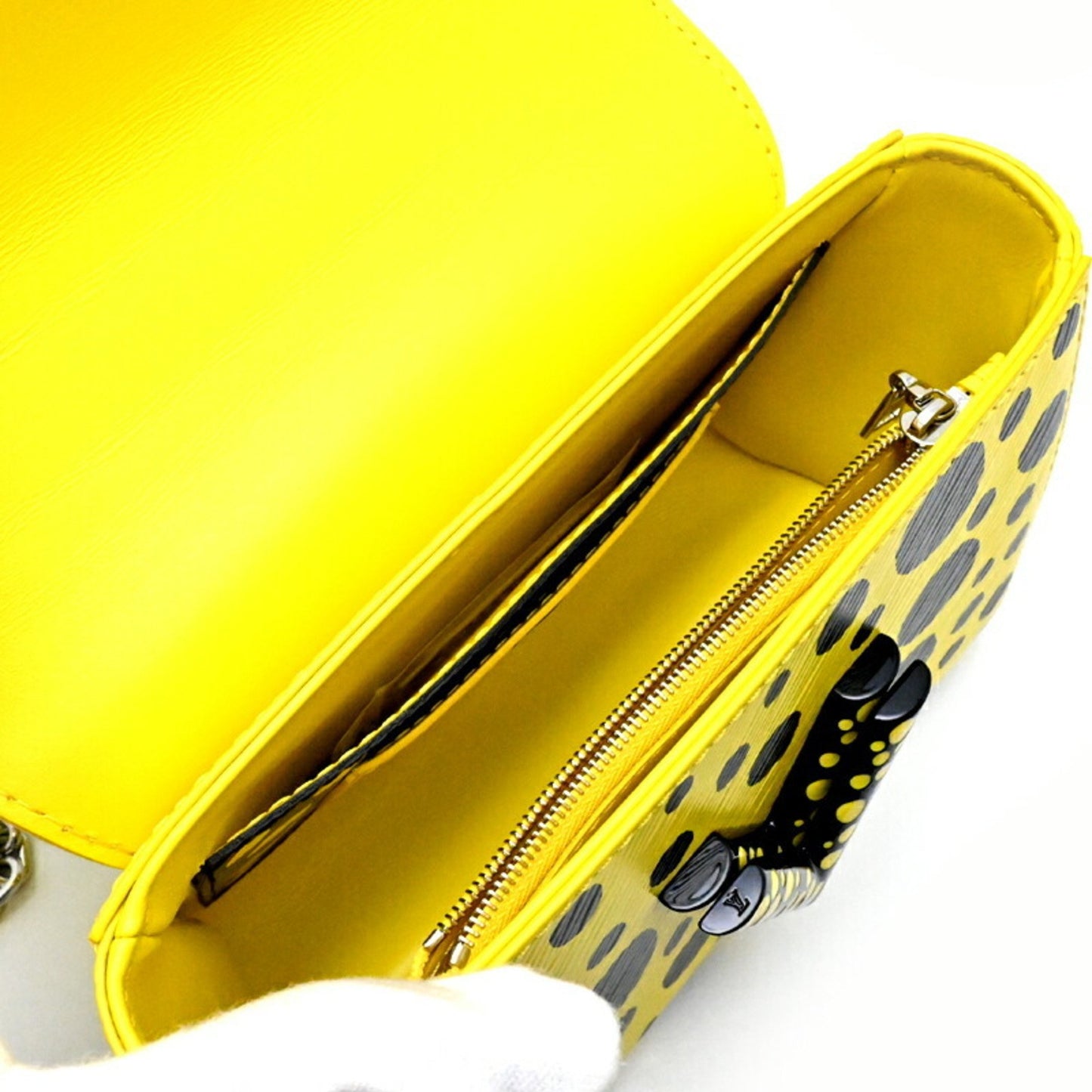 Louis Vuitton Yellow Leather Twist