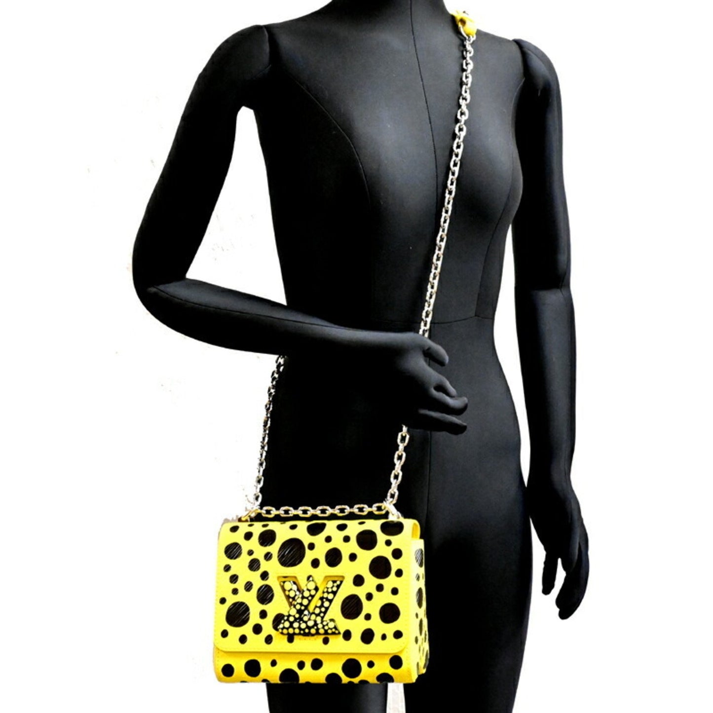 Louis Vuitton Yellow Leather Twist