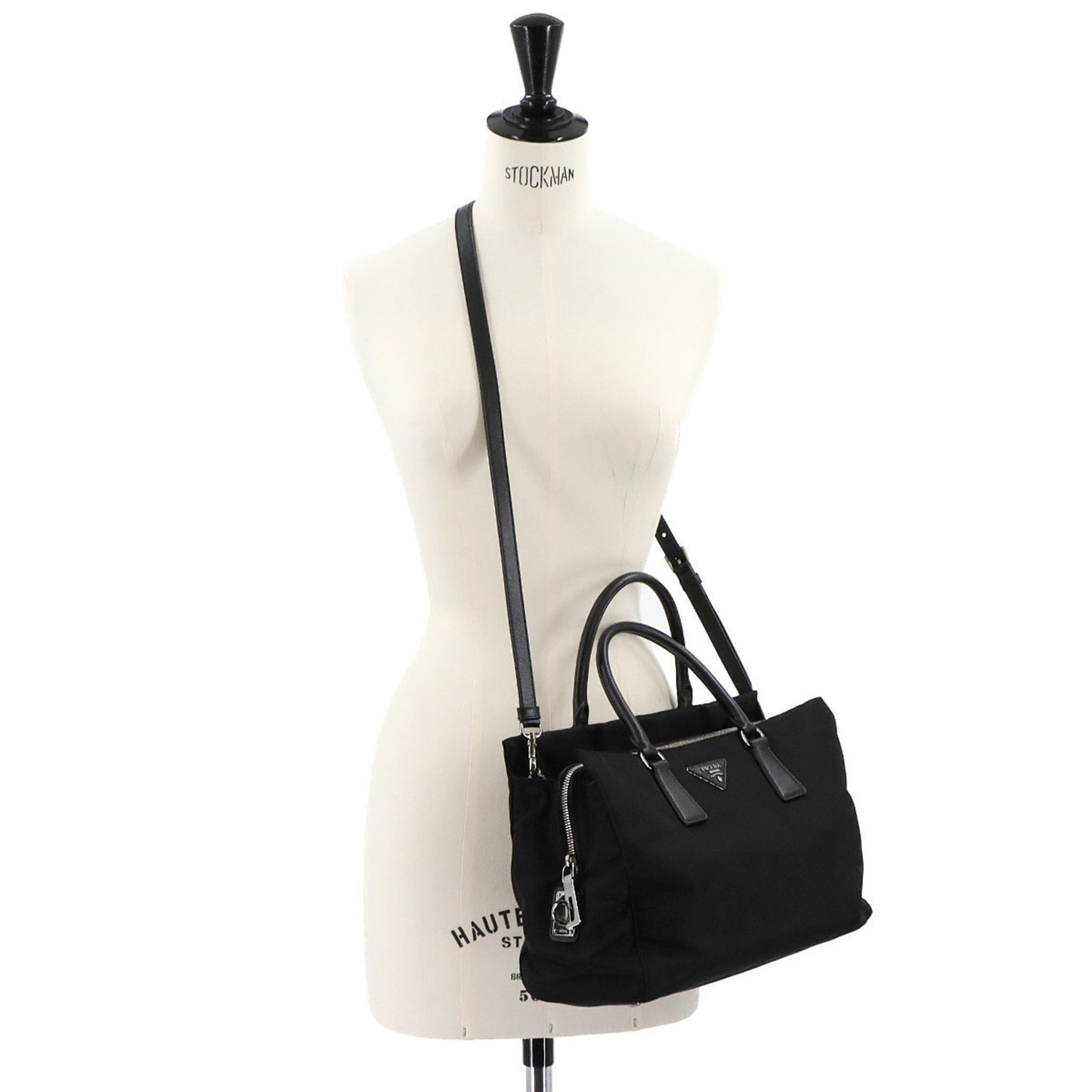Prada Black Nylon Saffiano