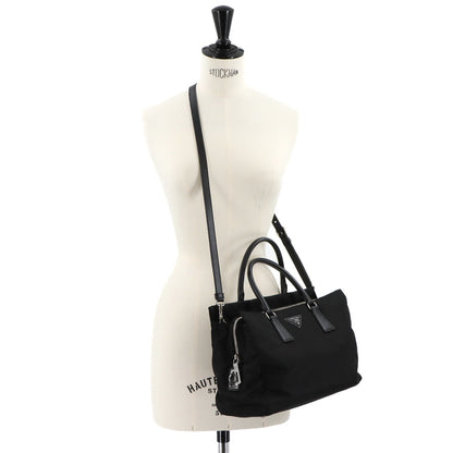 Prada Black Nylon Saffiano