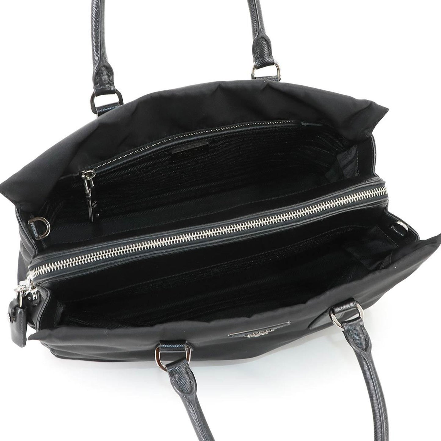 Prada Black Nylon Saffiano