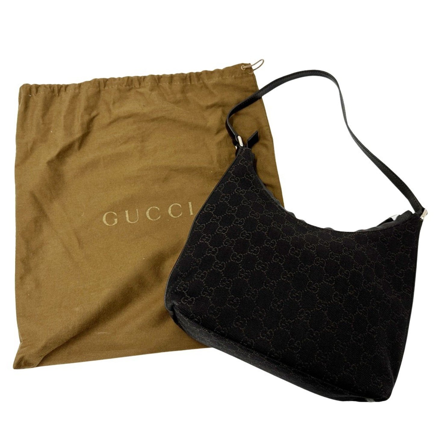 Gucci Brown Canvas Gg Canvas