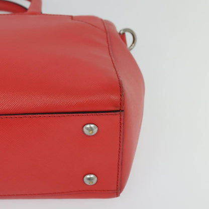 Mcm Red Leather Handbag