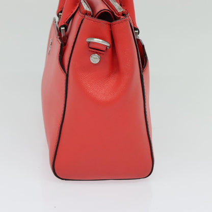 Mcm Red Leather Handbag