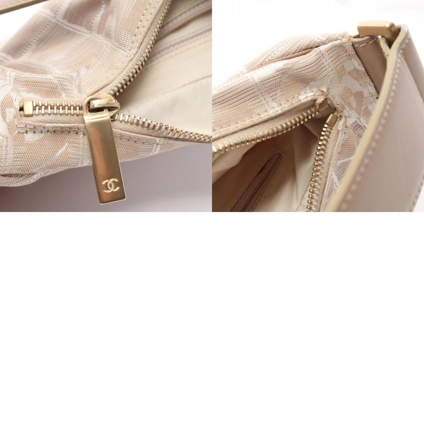 Chanel Brown Nylon Travel Line
