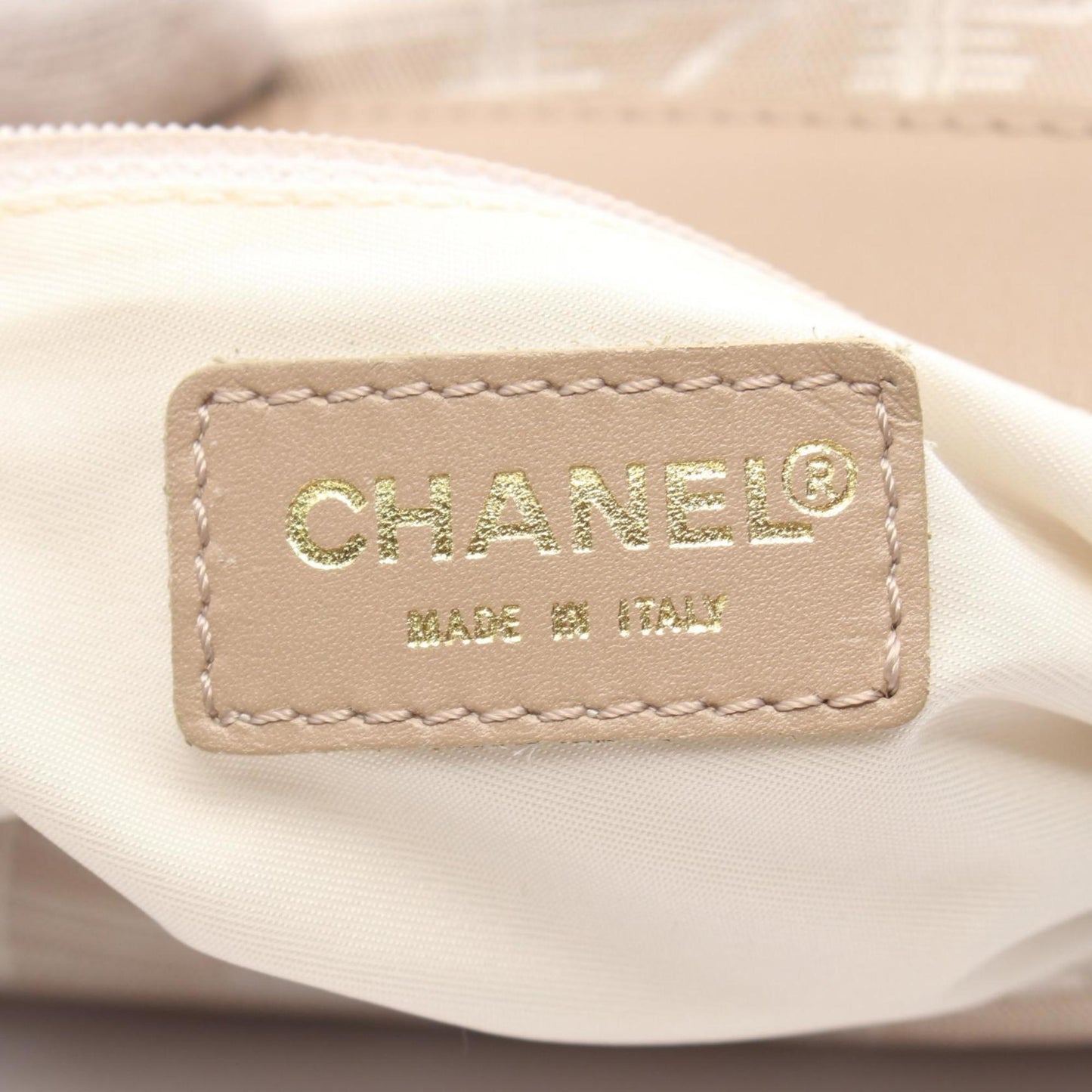 Chanel Brown Nylon Travel Line