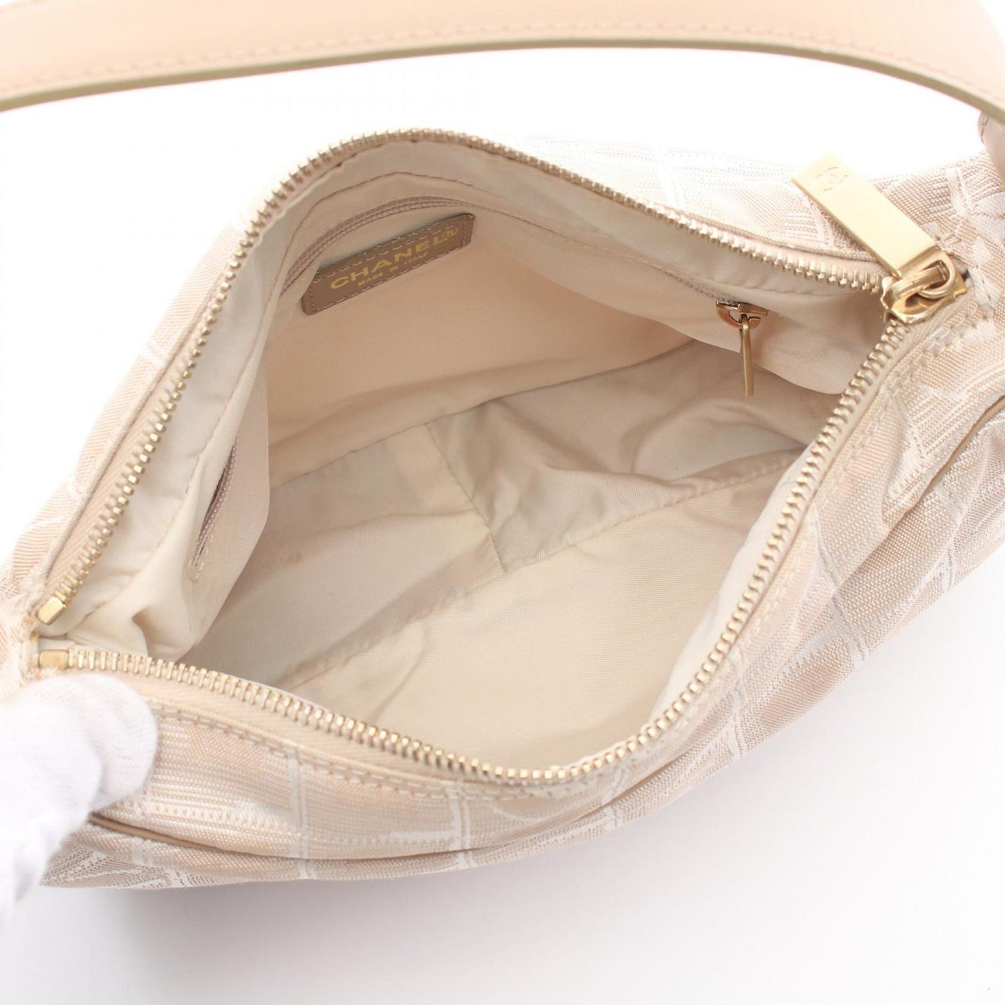 Chanel Brown Nylon Travel Line