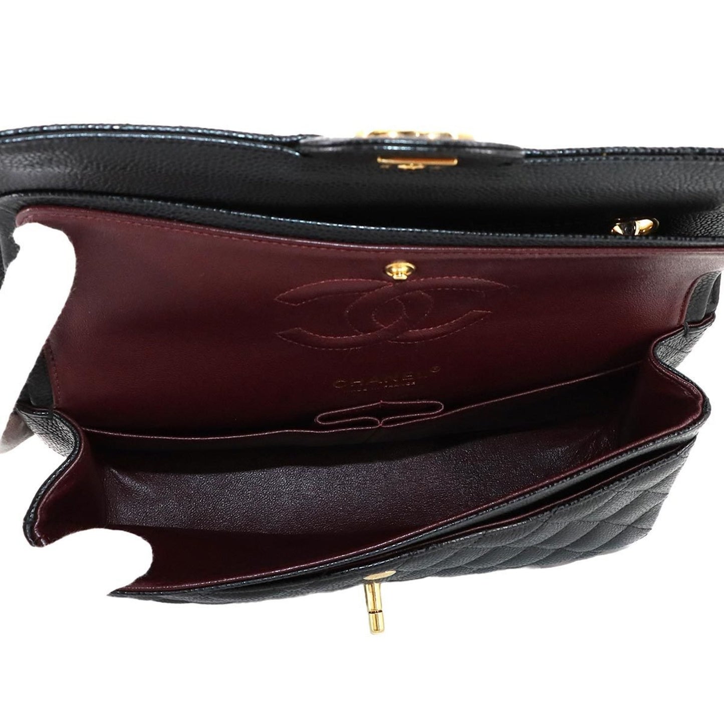 Chanel Black Leather Timeless