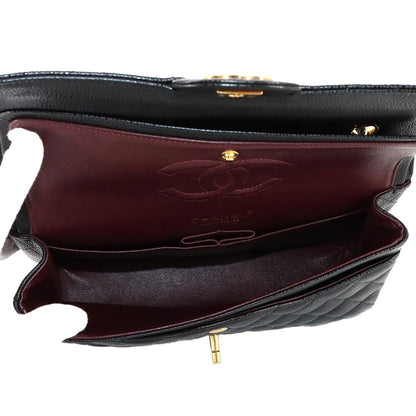 Chanel Black Leather Timeless