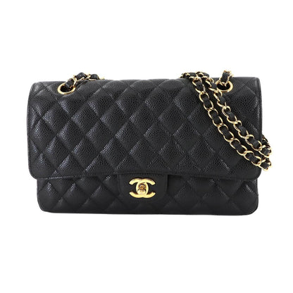 Chanel Black Leather Timeless