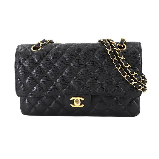 Chanel Black Leather Timeless