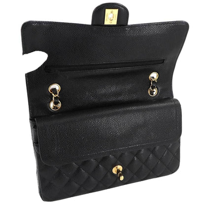 Chanel Black Leather Timeless