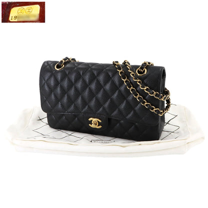 Chanel Black Leather Timeless