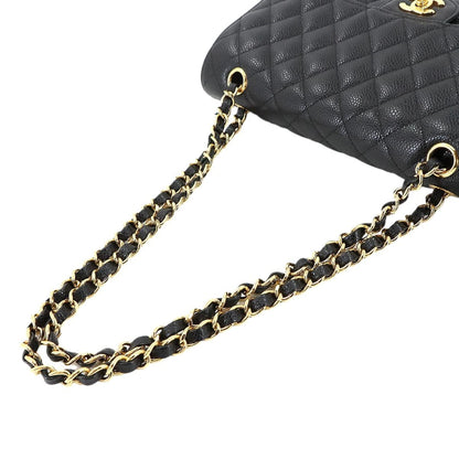 Chanel Black Leather Timeless