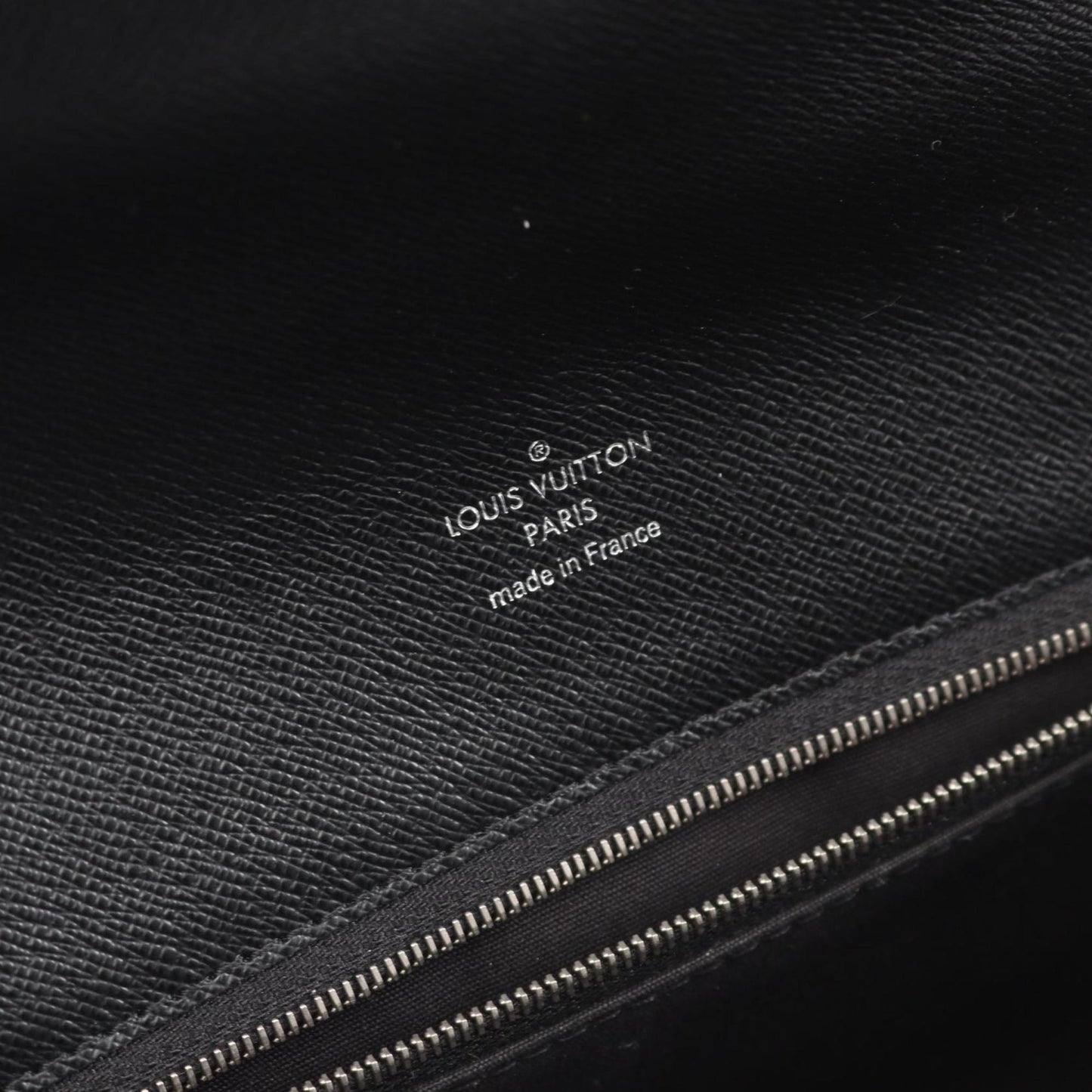 Louis Vuitton Gray Leather Cléry
