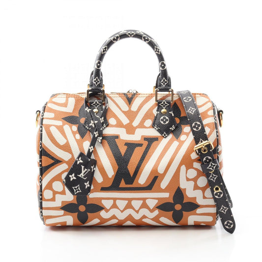 Louis Vuitton Orange Canvas Speedy Bandoulière 25