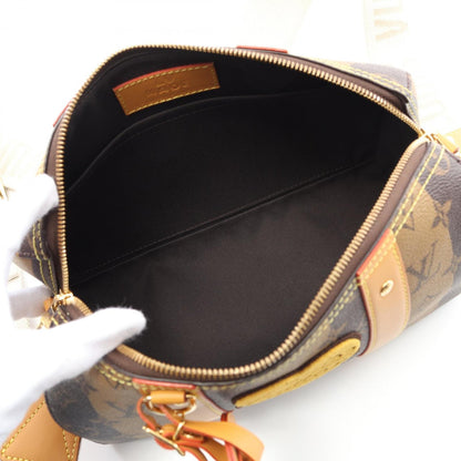 Louis Vuitton Brown Canvas City Keepall