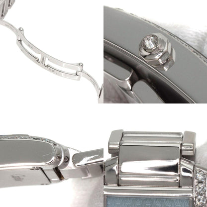 Cartier Blue White Gold Tank Française