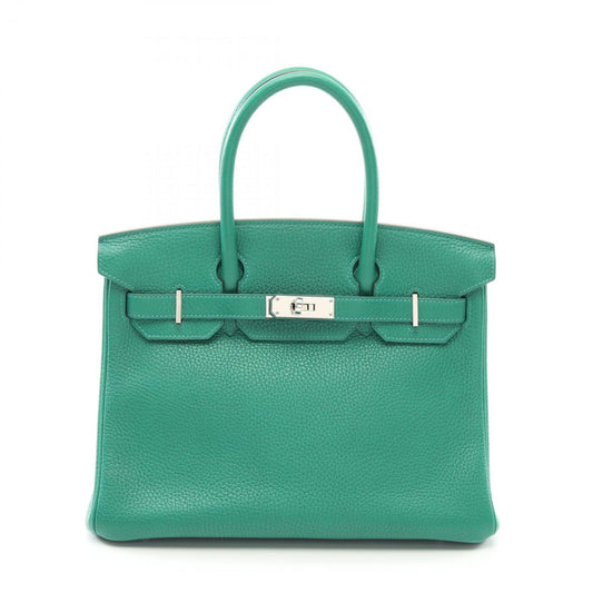 Hermès Green Leather Birkin 30