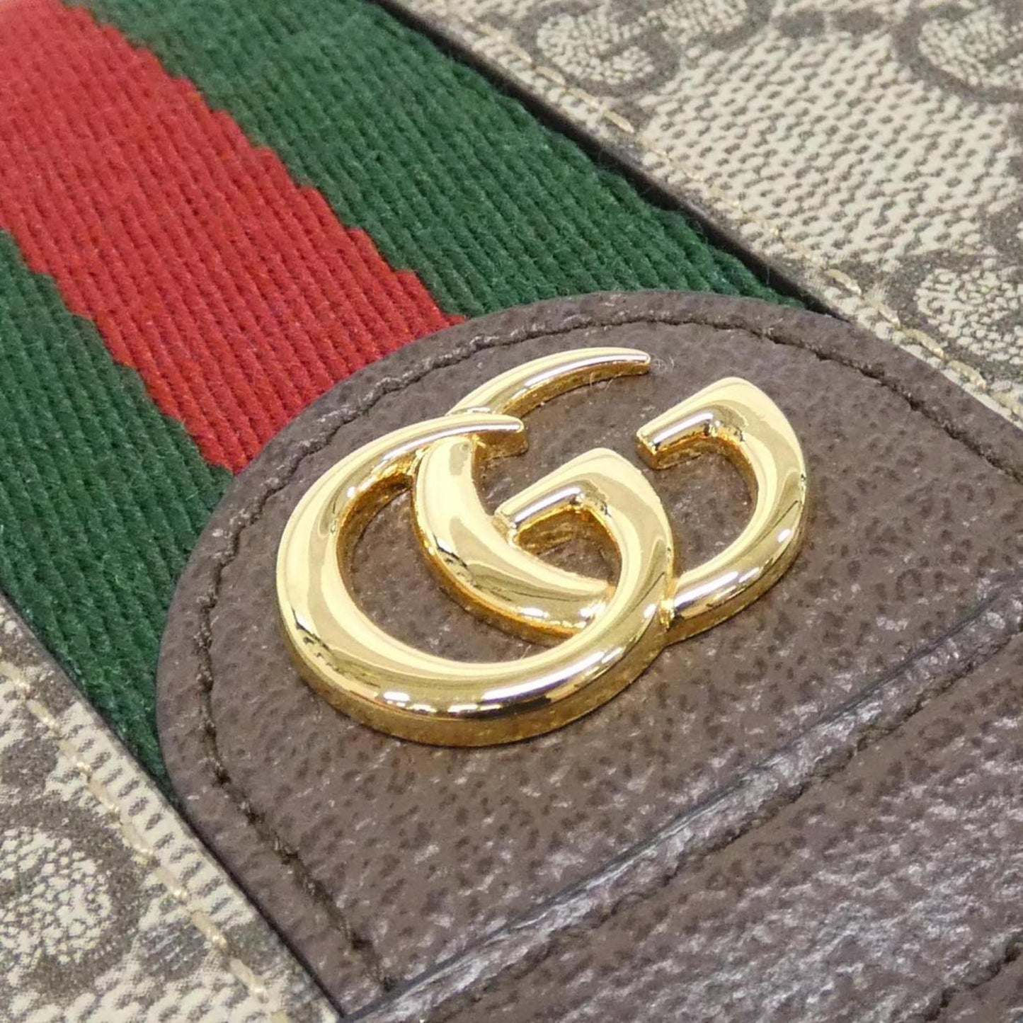Gucci Brown Canvas Ophidia