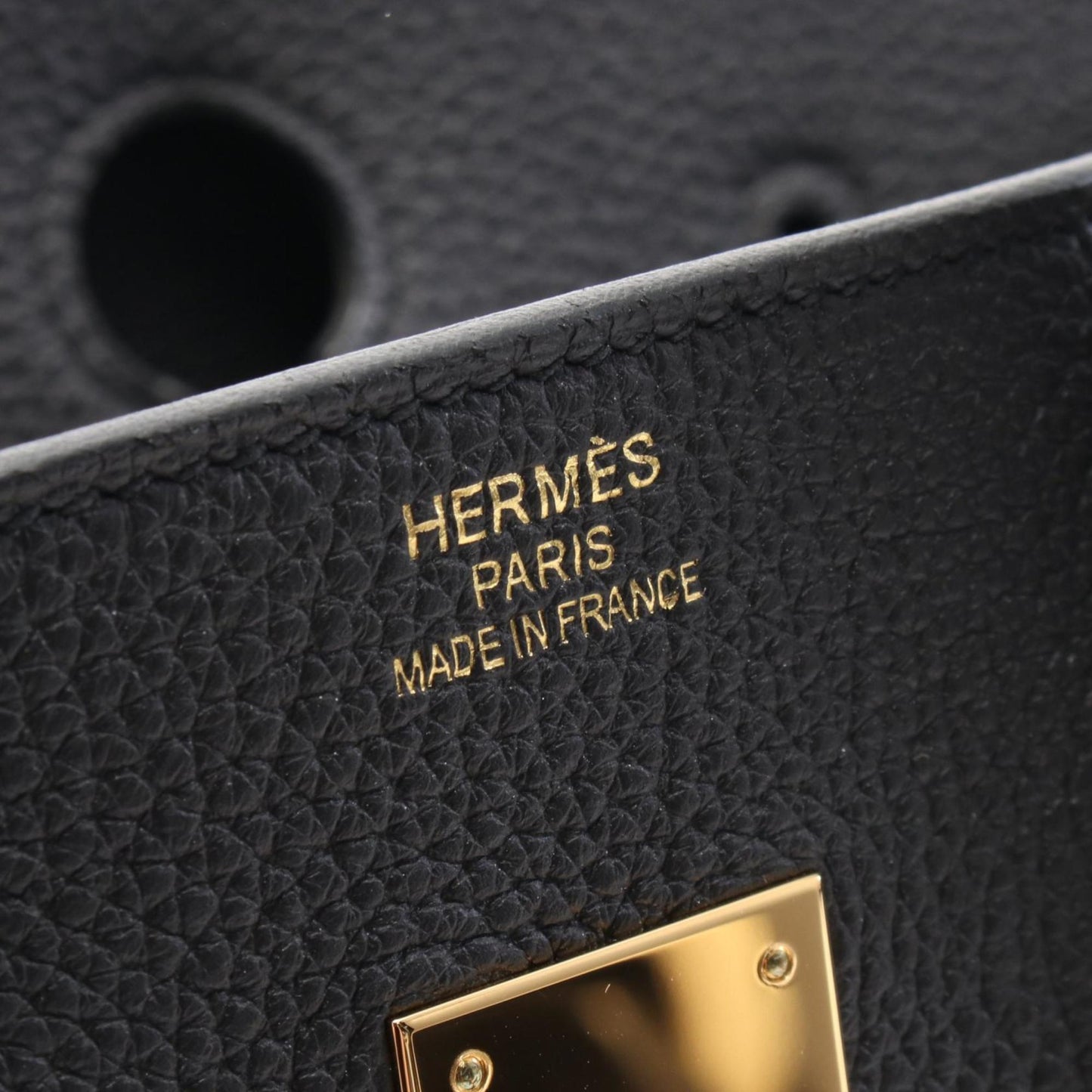 Hermès Black Leather Birkin 35