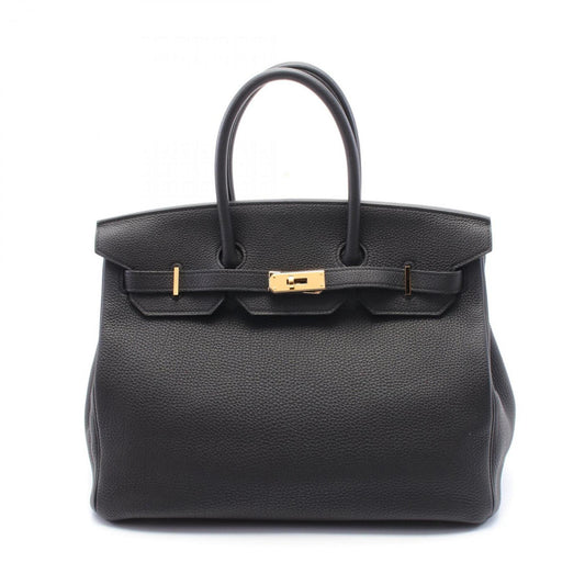 Hermès Black Leather Birkin 35