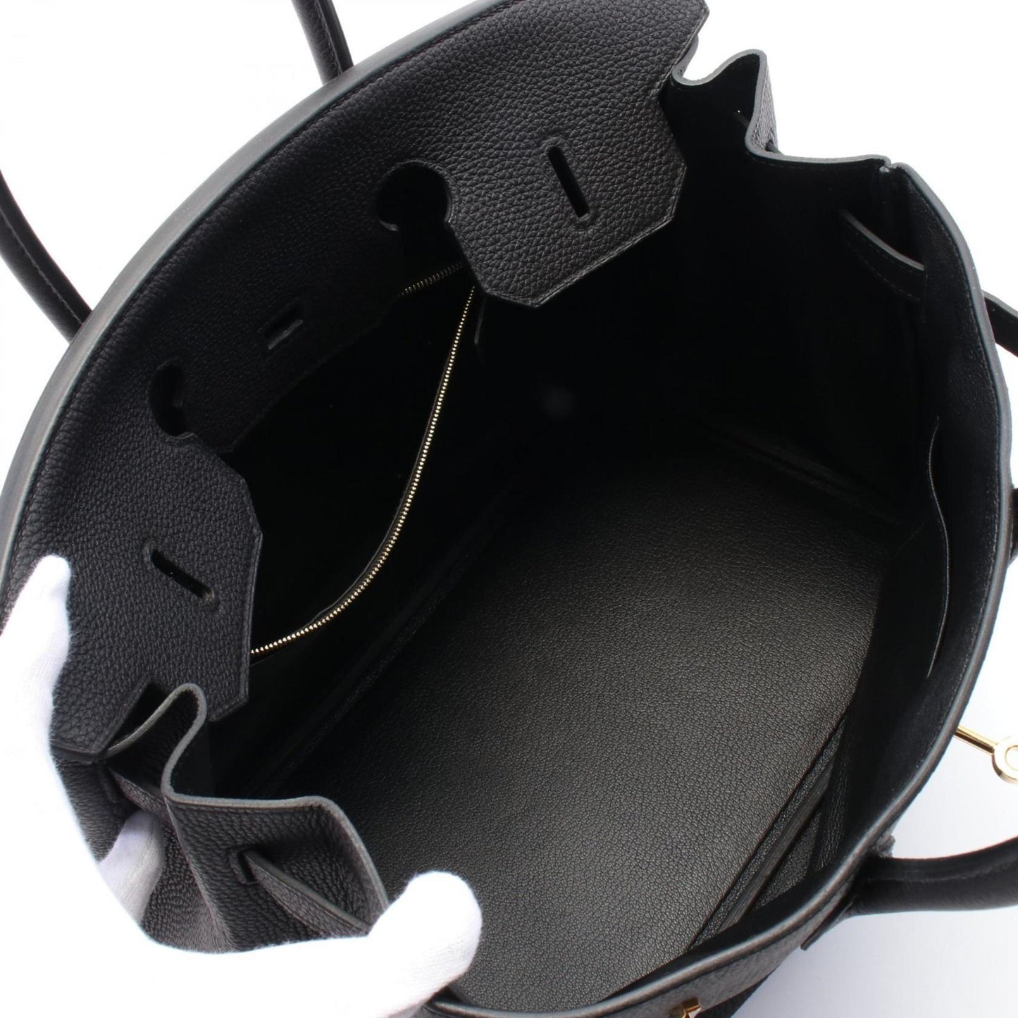 Hermès Black Leather Birkin 35