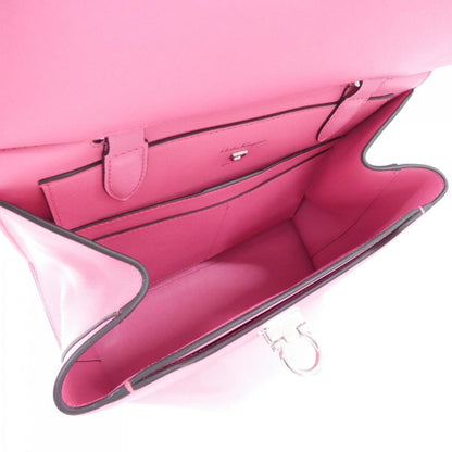 Salvatore Ferragamo Pink Leather Gancini