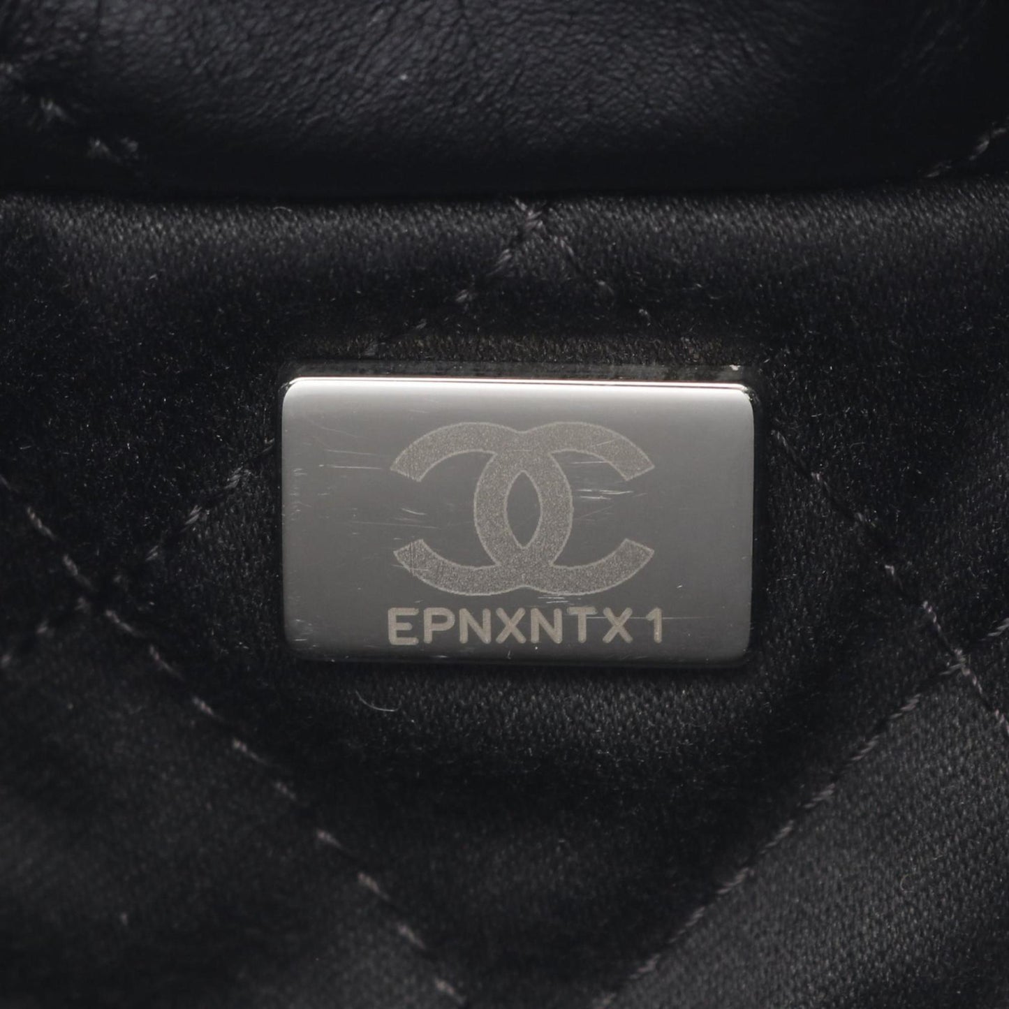 Chanel Black Leather Chanel 22