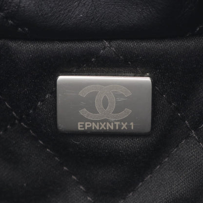 Chanel Black Leather Chanel 22