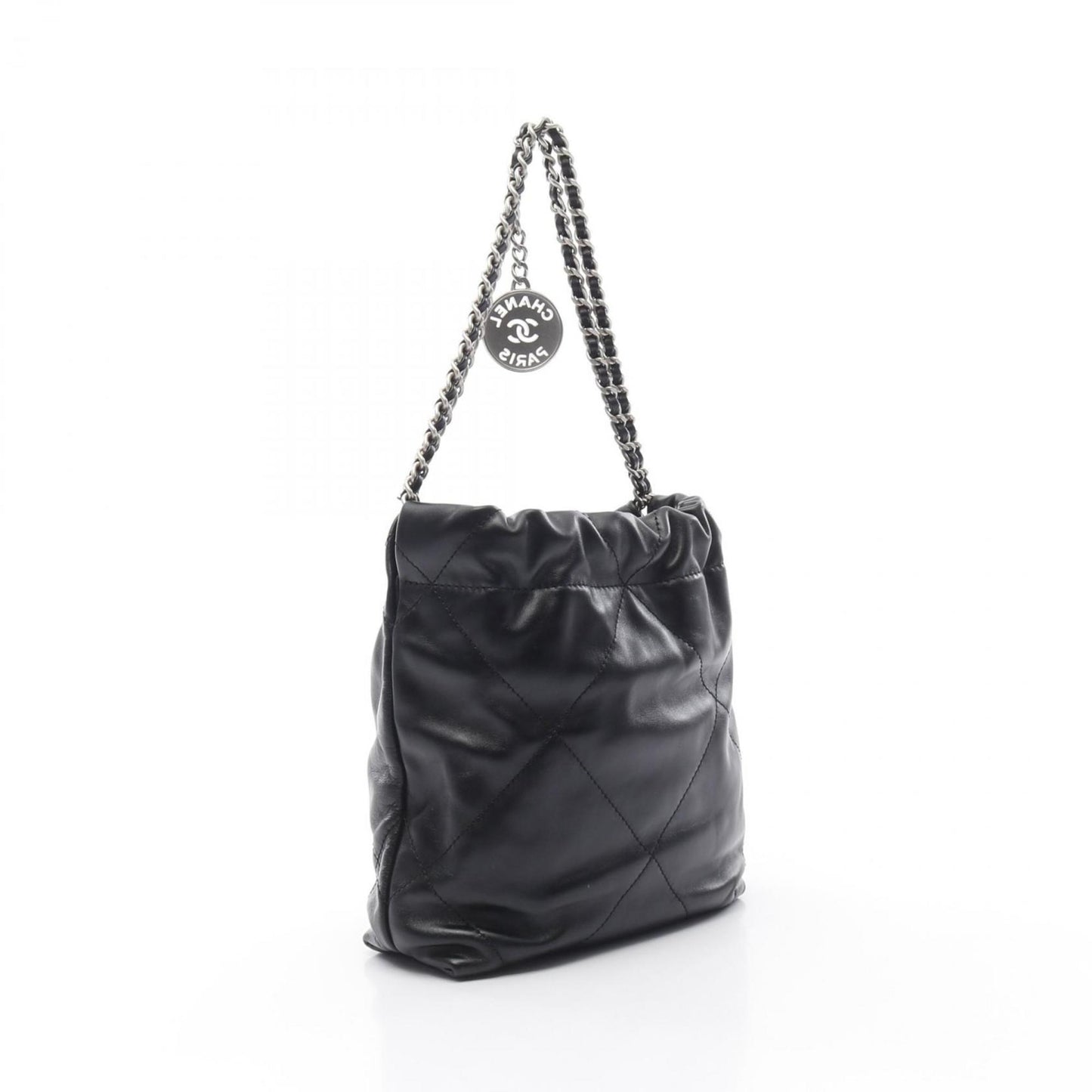 Chanel Black Leather Chanel 22