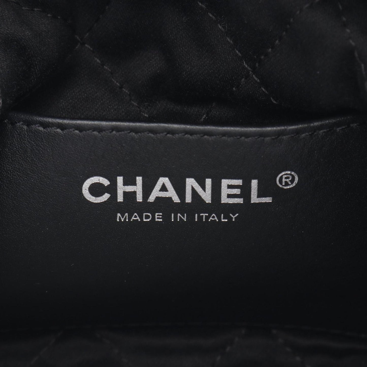 Chanel Black Leather Chanel 22