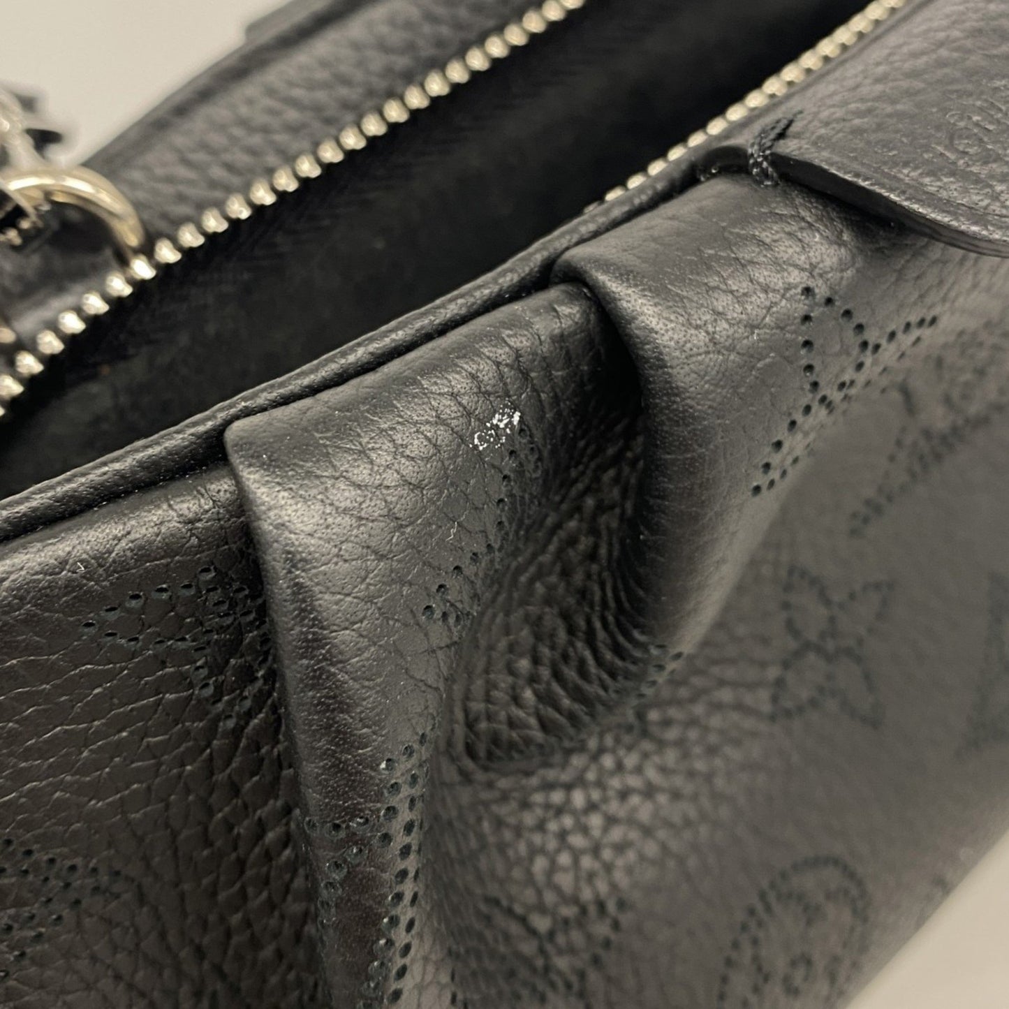 Louis Vuitton Black Leather Scala Mini