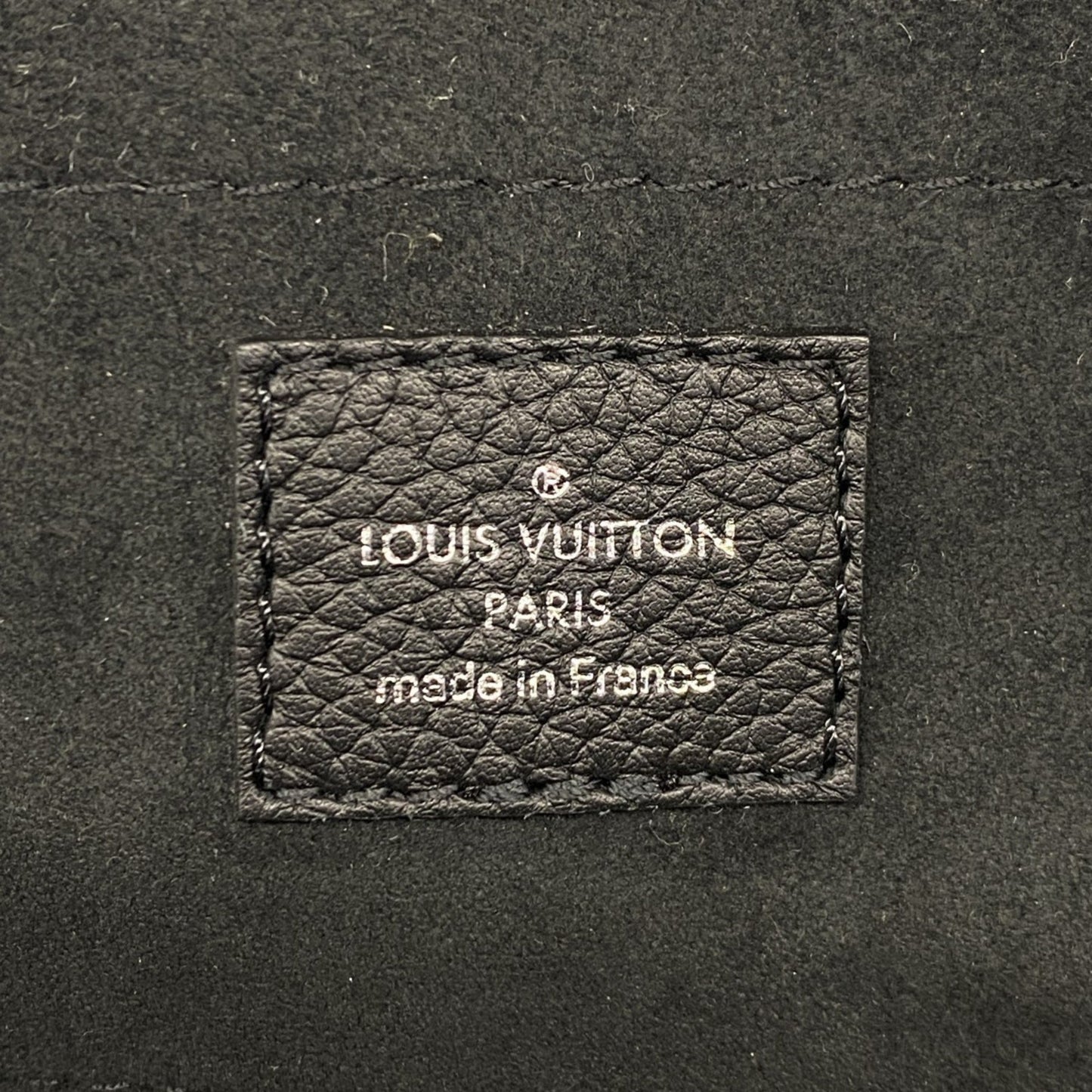 Louis Vuitton Black Leather Scala Mini