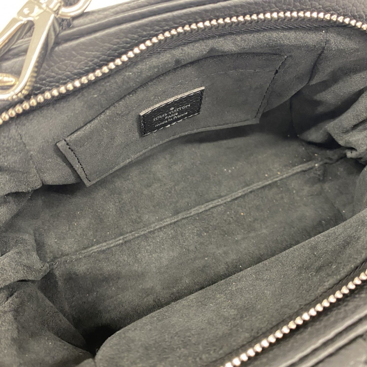 Louis Vuitton Black Leather Scala Mini