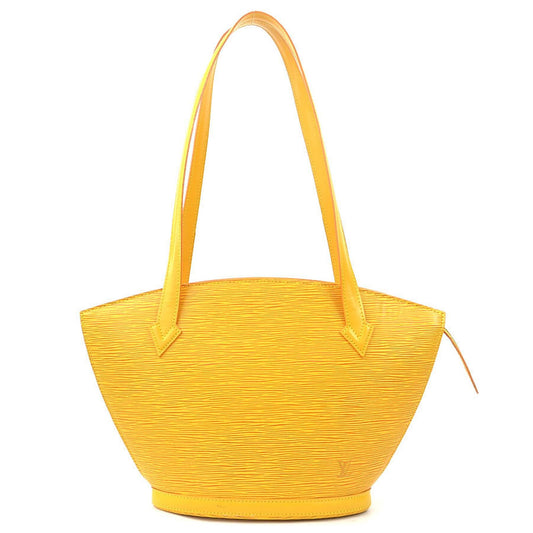 Louis Vuitton Yellow Leather Saint Jacques