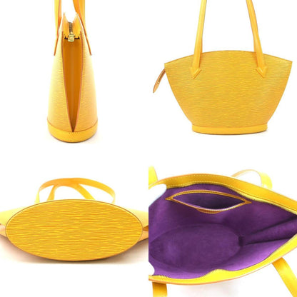 Louis Vuitton Yellow Leather Saint Jacques