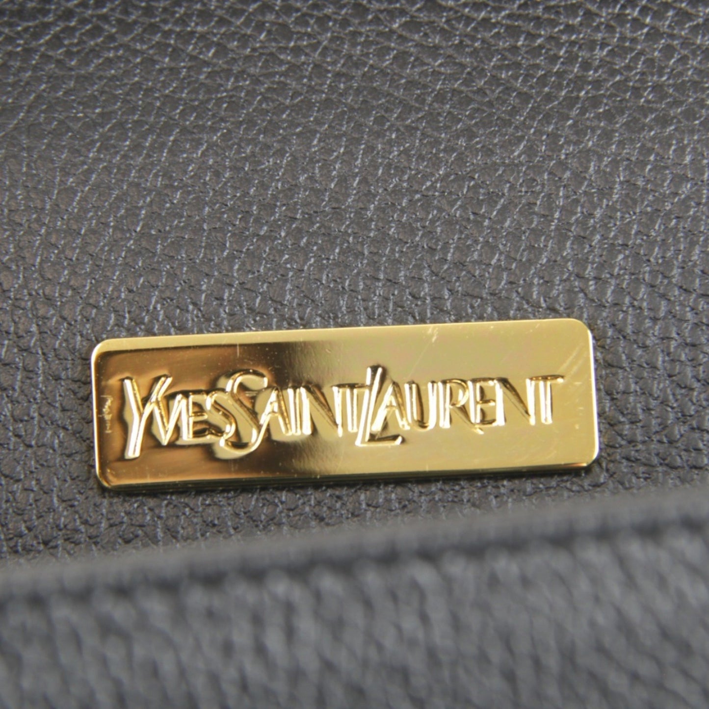Saint Laurent Black Leather Shoulder