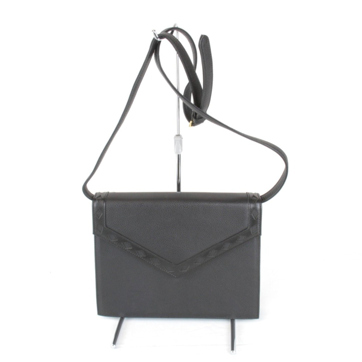 Saint Laurent Black Leather Shoulder