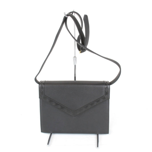 Saint Laurent Black Leather Shoulder