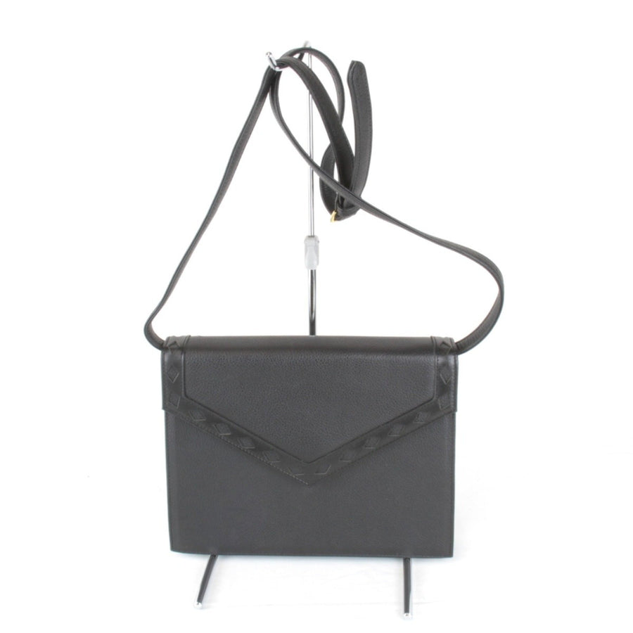 Saint Laurent Black Leather Shoulder