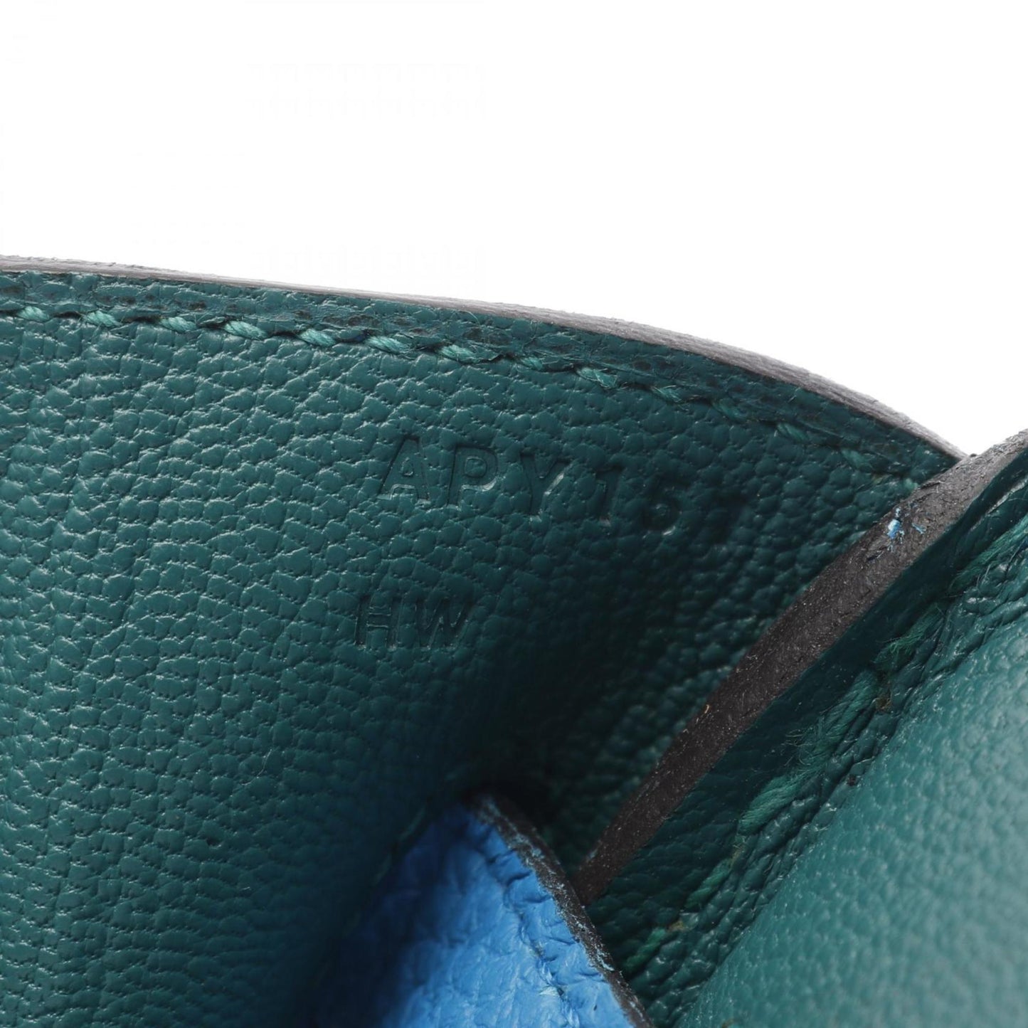 Hermès Blue Leather Birkin 30