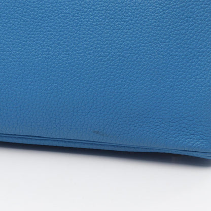 Hermès Blue Leather Birkin 30