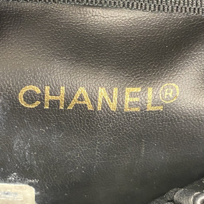 Chanel Black Leather Vanity