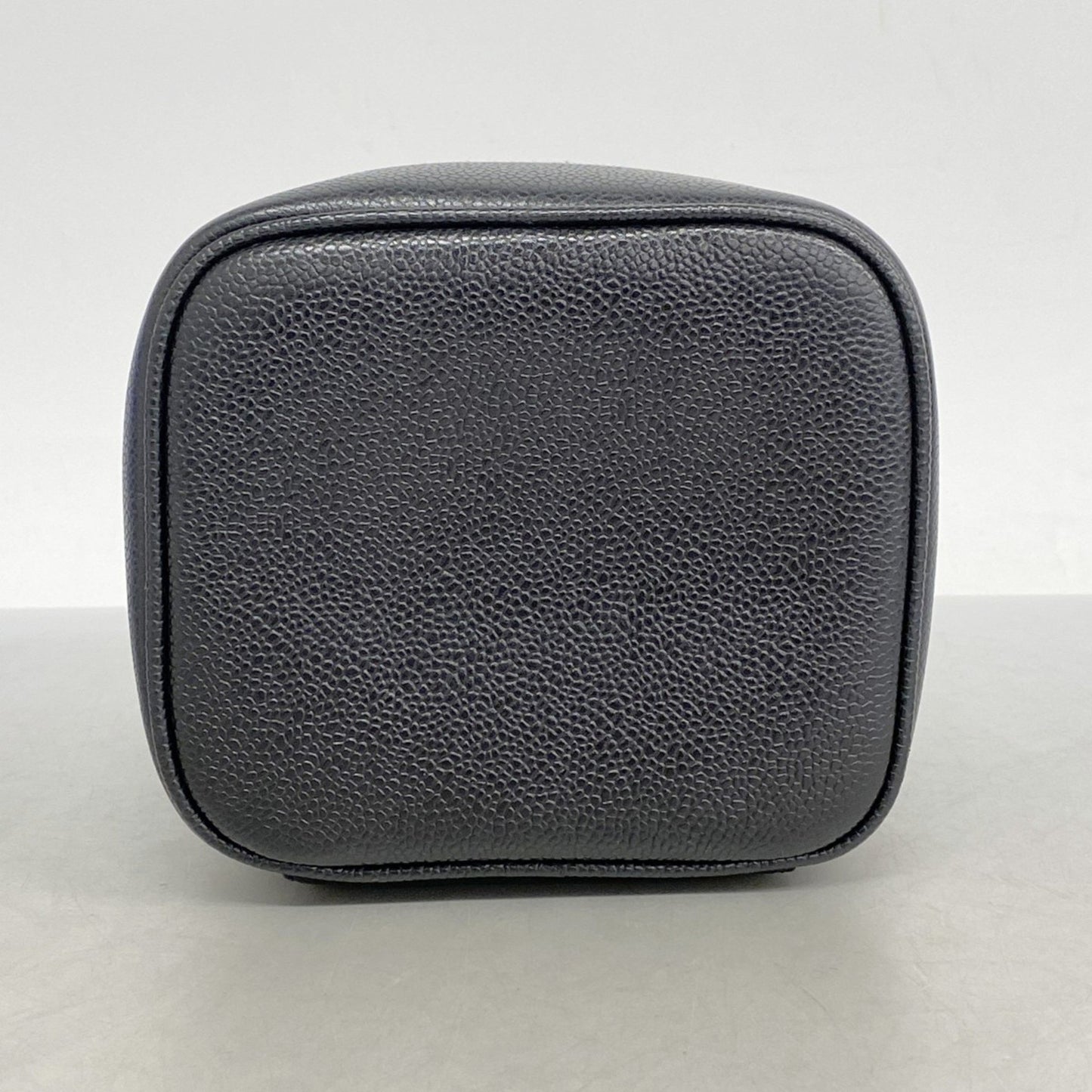 Chanel Black Leather Vanity