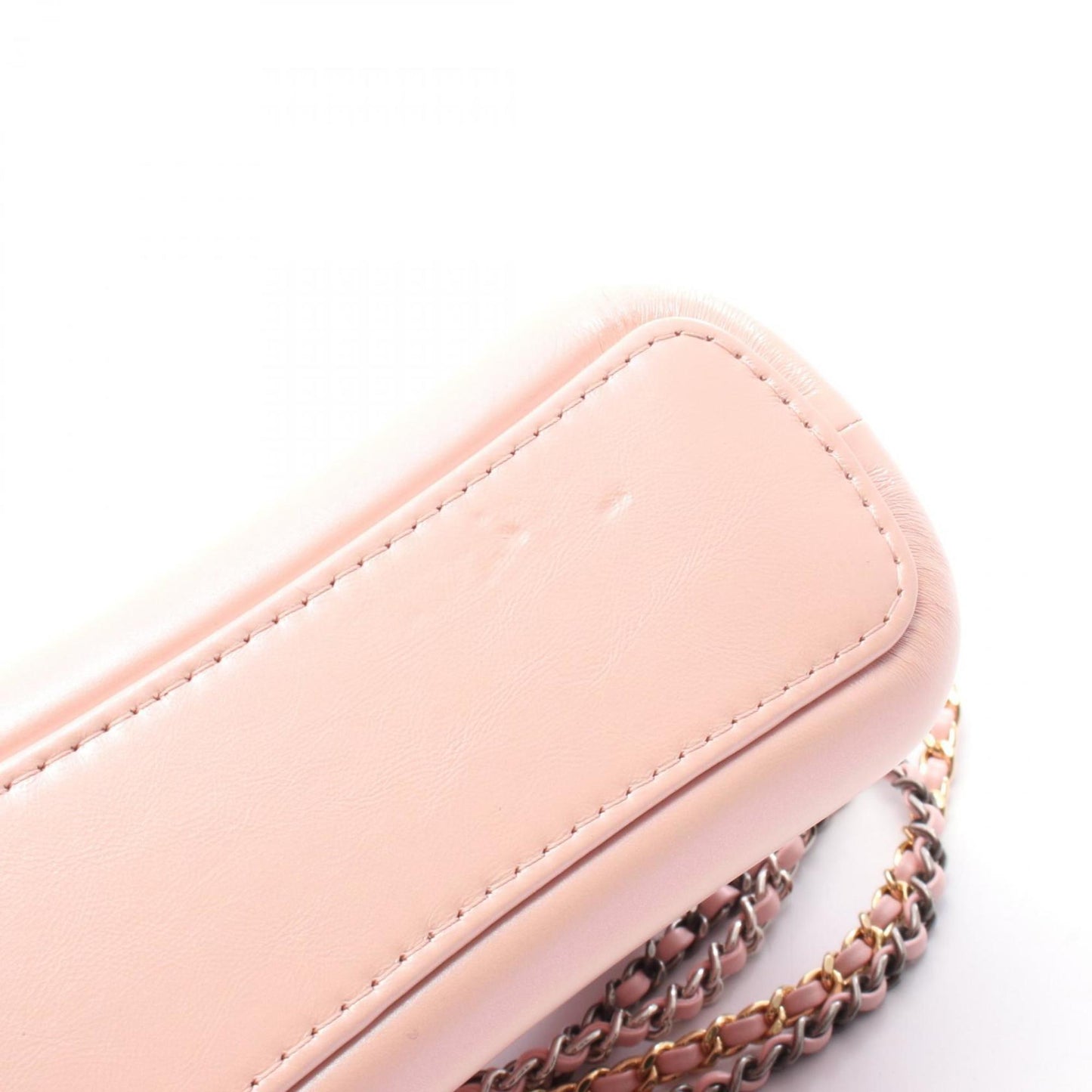 Chanel Pink Leather Gabrielle